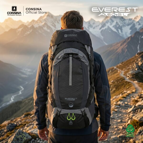 CONSINA EVEREST 60+5L UPGRADE 2026 EXPERT SERIES | OUTDOOR HIKING EXPEDITION