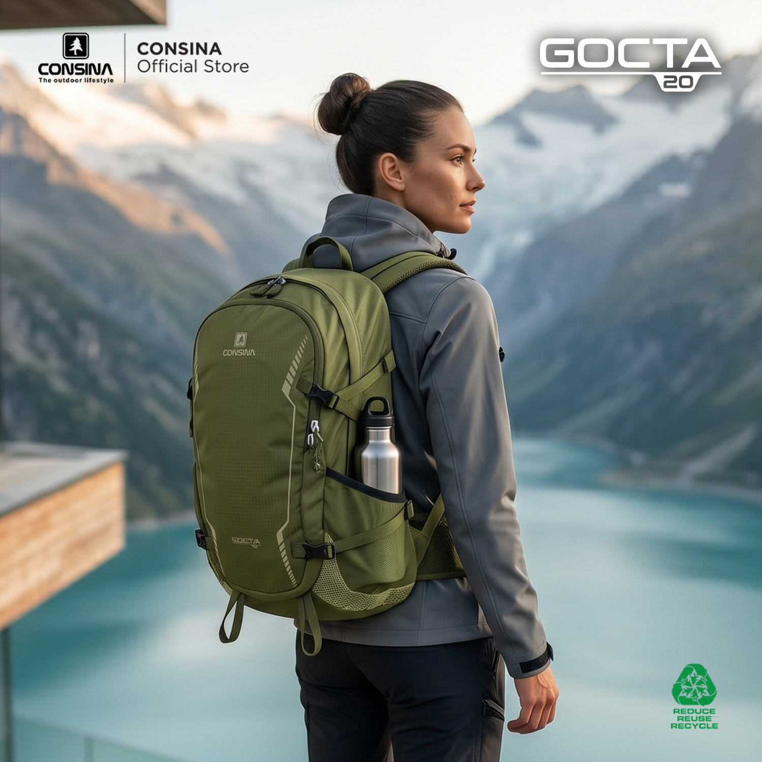 CONSINA GOCTA RANSEL GUNUNG HIKING